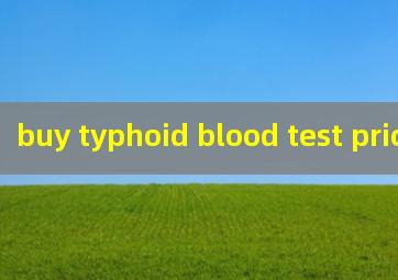 buy typhoid blood test price